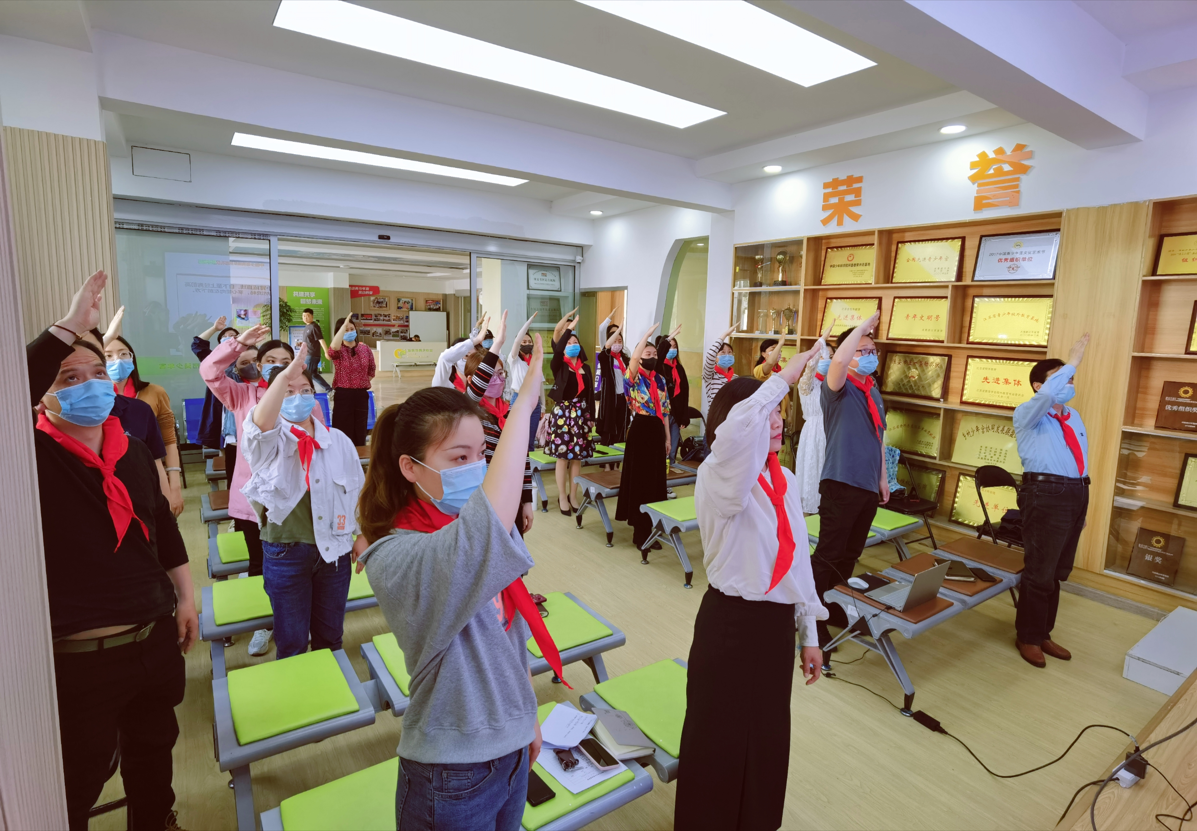 淮安市青少年宫少工委辅导员技能培训