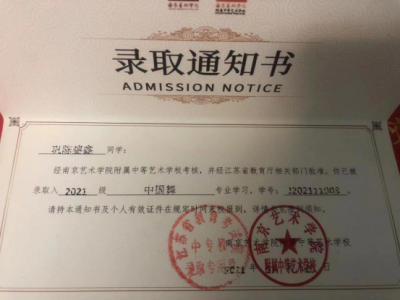 2021年巩陈鋆鑫所获荣誉（指导老师：袁彬）