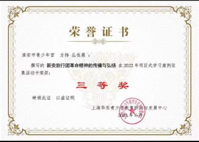 2023年方祎老师、丛佳薇老师所获荣誉