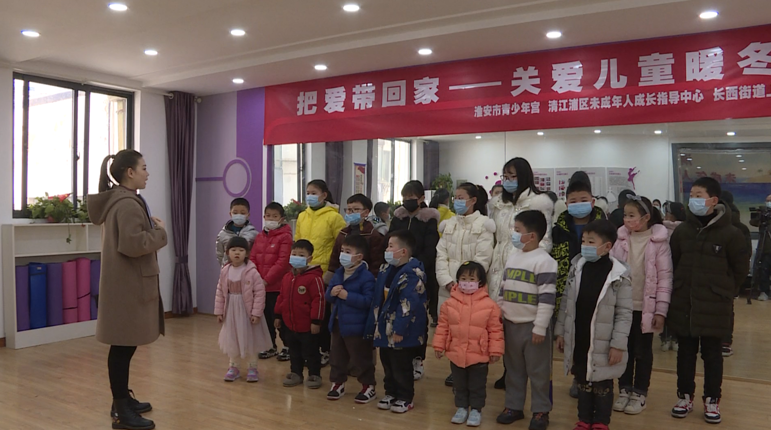 淮安市青少年宫走进上海路社区开